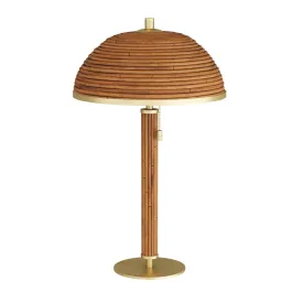 Annette Rattan Natural Lamp