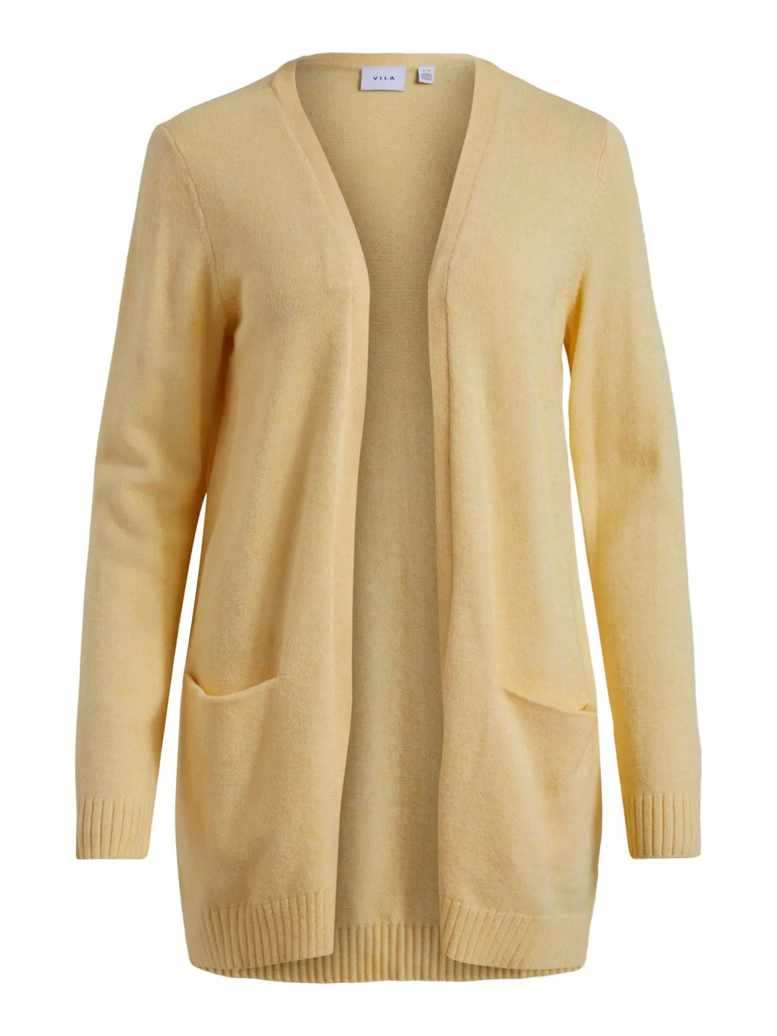 Ashley Open Knit Cardigan (Lemon)