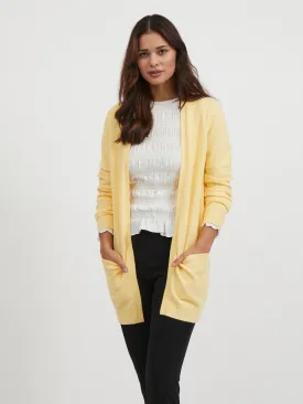 Ashley Open Knit Cardigan (Lemon)