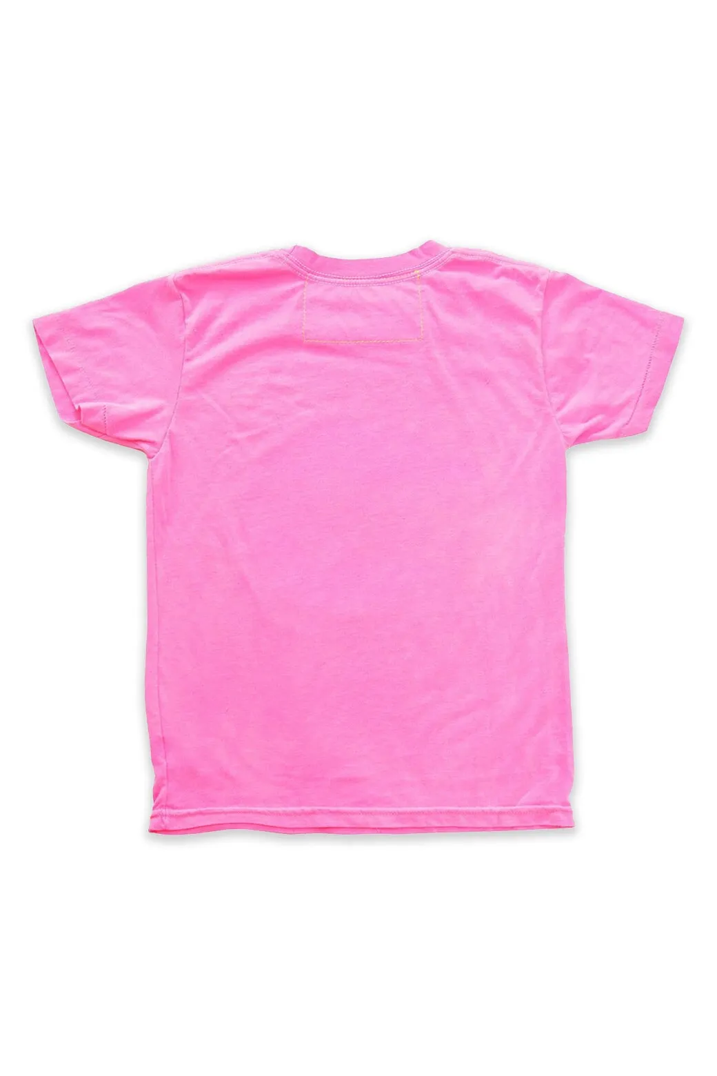 AVIATOR NATION NEW YORK CITY KIDS TEE - NEON PINK