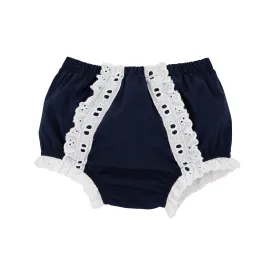 Belle's Bloomers - Nantucket Navy with Worth Avenue White