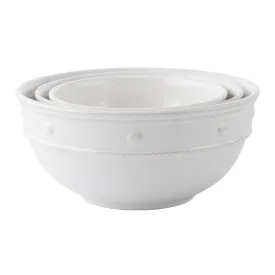 Berry & Thread Nesting Serving Bowl Set/3pc - Whitewash