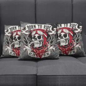 Born to Ride Pillow Cover