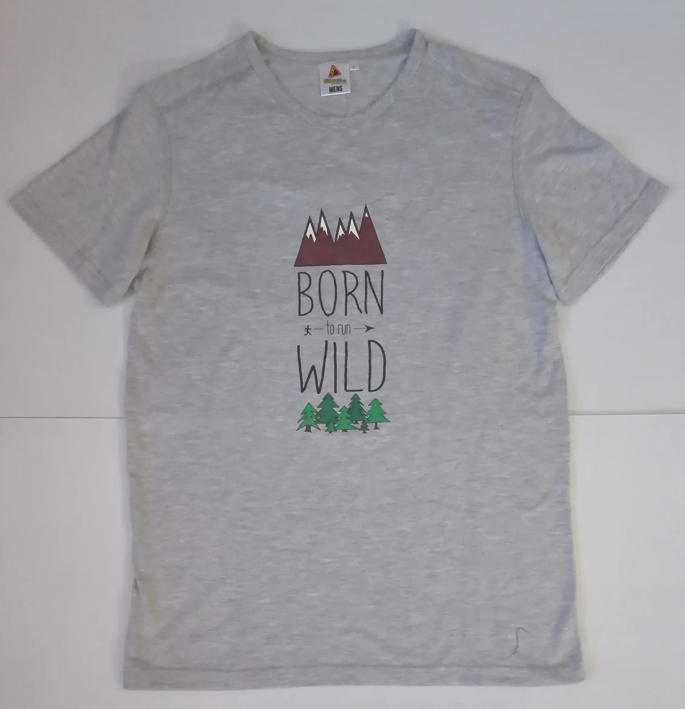 Born to Run Wild Forest Short Sleeve Tee - Mens