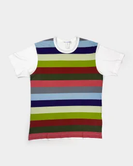 Comme des Garçons Shirt Multicolor Stripes Tee 2020