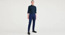 Crafted Trousers, Slim Tapered Fit