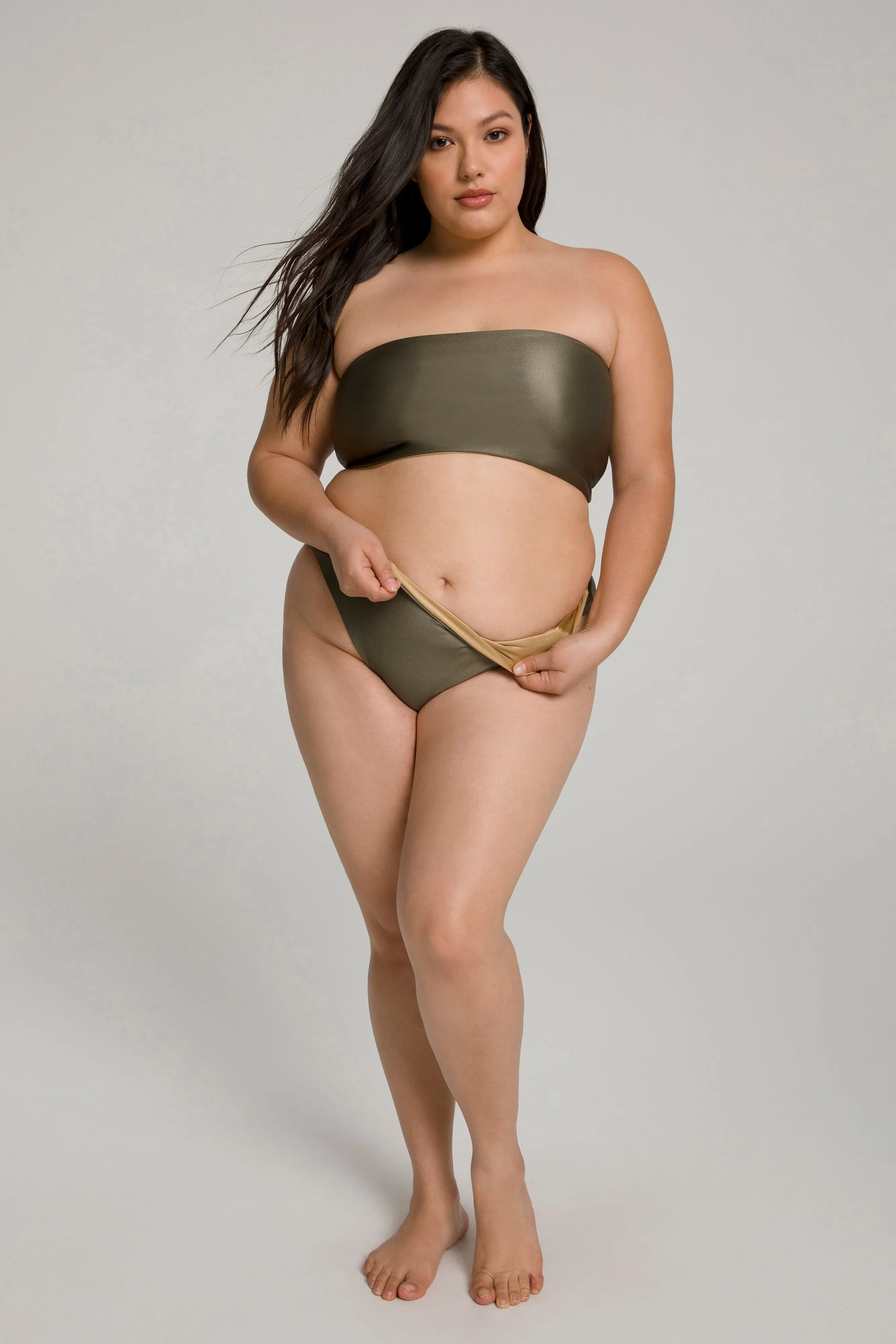 GOOD WAIST CHEEKY BOTTOM | SAGE001