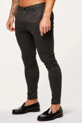 GRAIN TROUSERS - CHARCOAL