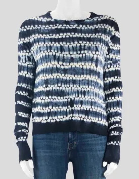 HELMUT LANG Tie Dye Crewneck Sweater - Small