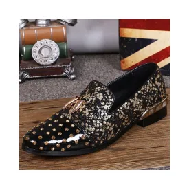 Men Tassel Decoration Slip On Loafer