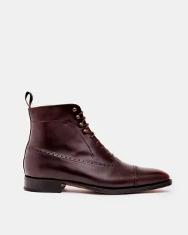 Oxblood Balmoral Brogue Boot