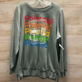 Sweatshirt Crewneck By Clothes Mentor In Grey, Size: XL