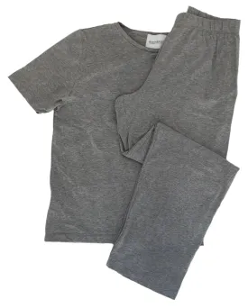 Women's grey pants & t-shirt set